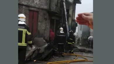 Incêndio em Viseu