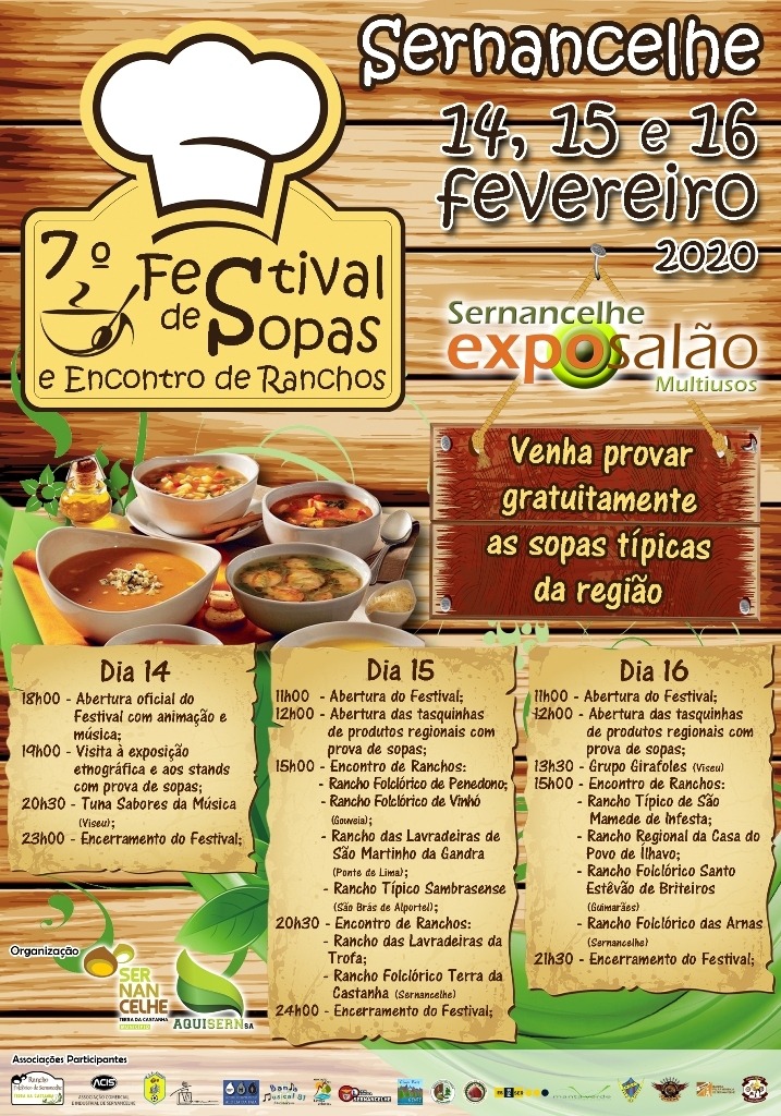 7º Festival de Sopas de Sernancelhe cartaz