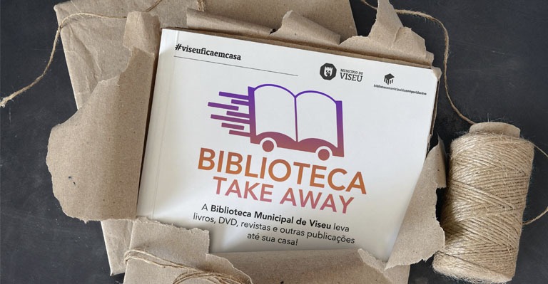 biblioteca take away em viseu