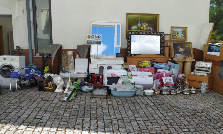 Centenas de artigos furtados em Viseu