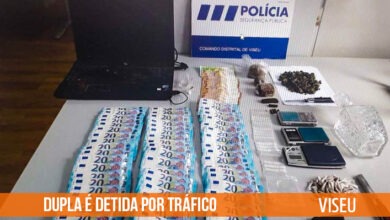 1400 doses de heroina apreendidas pela PSP em Viseu